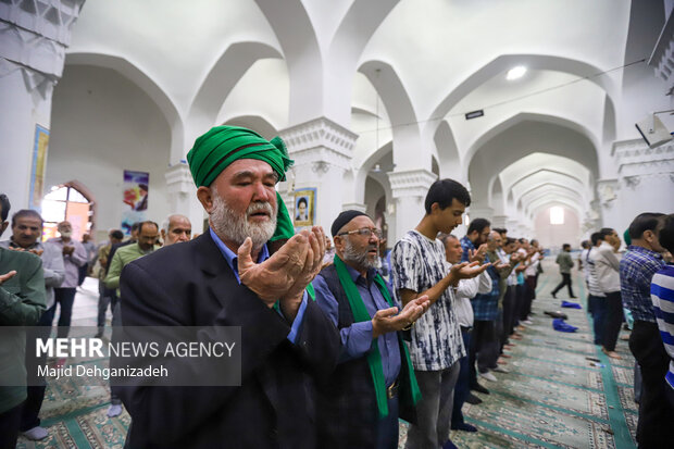 اقامه نماز عید قربان در یزد