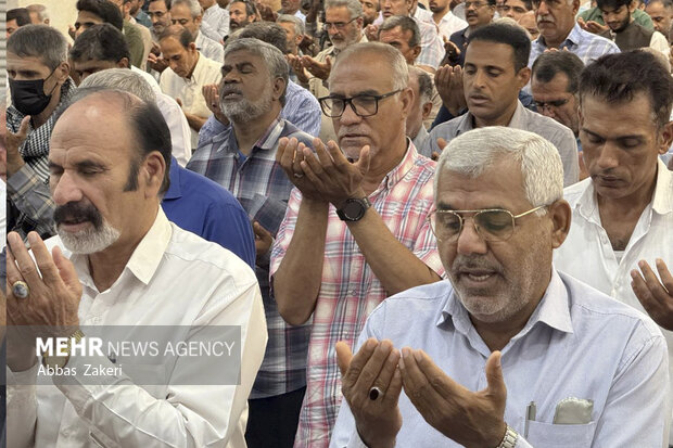 اقامه نماز عید قربان در بندرعباس