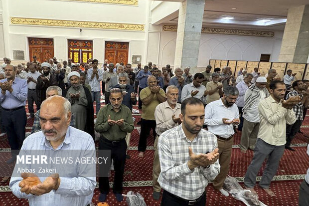 اقامه نماز عید قربان در بندرعباس