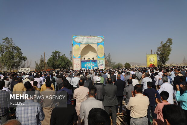 اقامه نماز عید سعید قربان در زاهدان