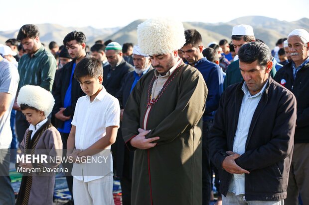 نماز عید قربان در جرگلان