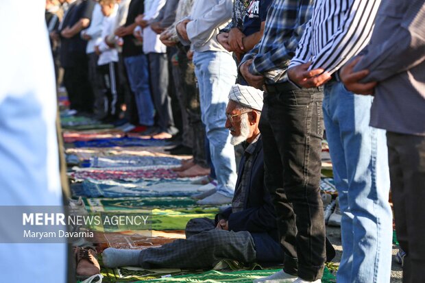 نماز عید قربان در جرگلان