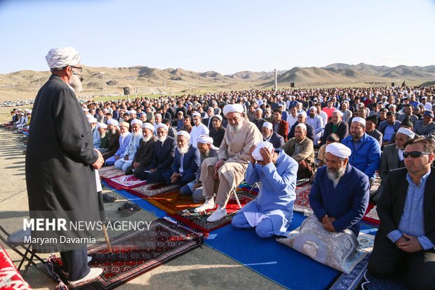 نماز عید قربان در جرگلان
