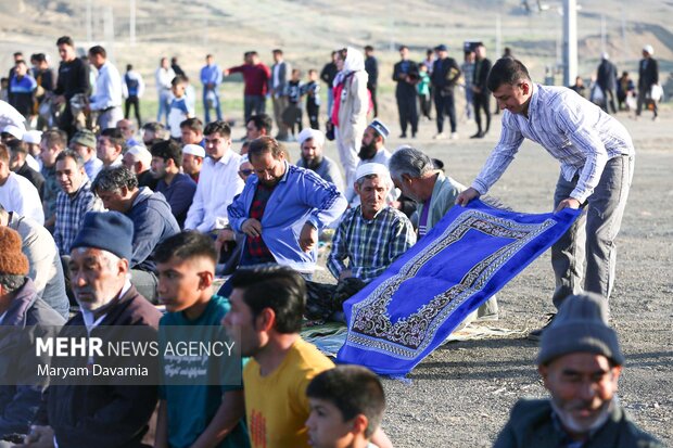 نماز عید قربان در جرگلان
