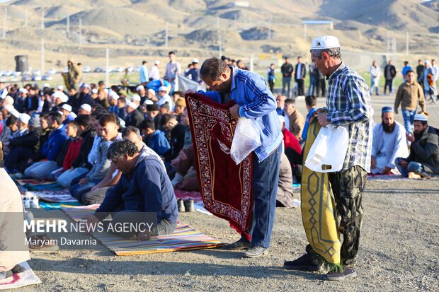 نماز عید قربان در جرگلان