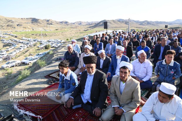 نماز عید قربان در جرگلان