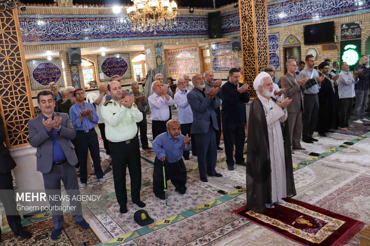 عيد،بندگي،قربان،نماز،رشت،الهي،امام،حضور