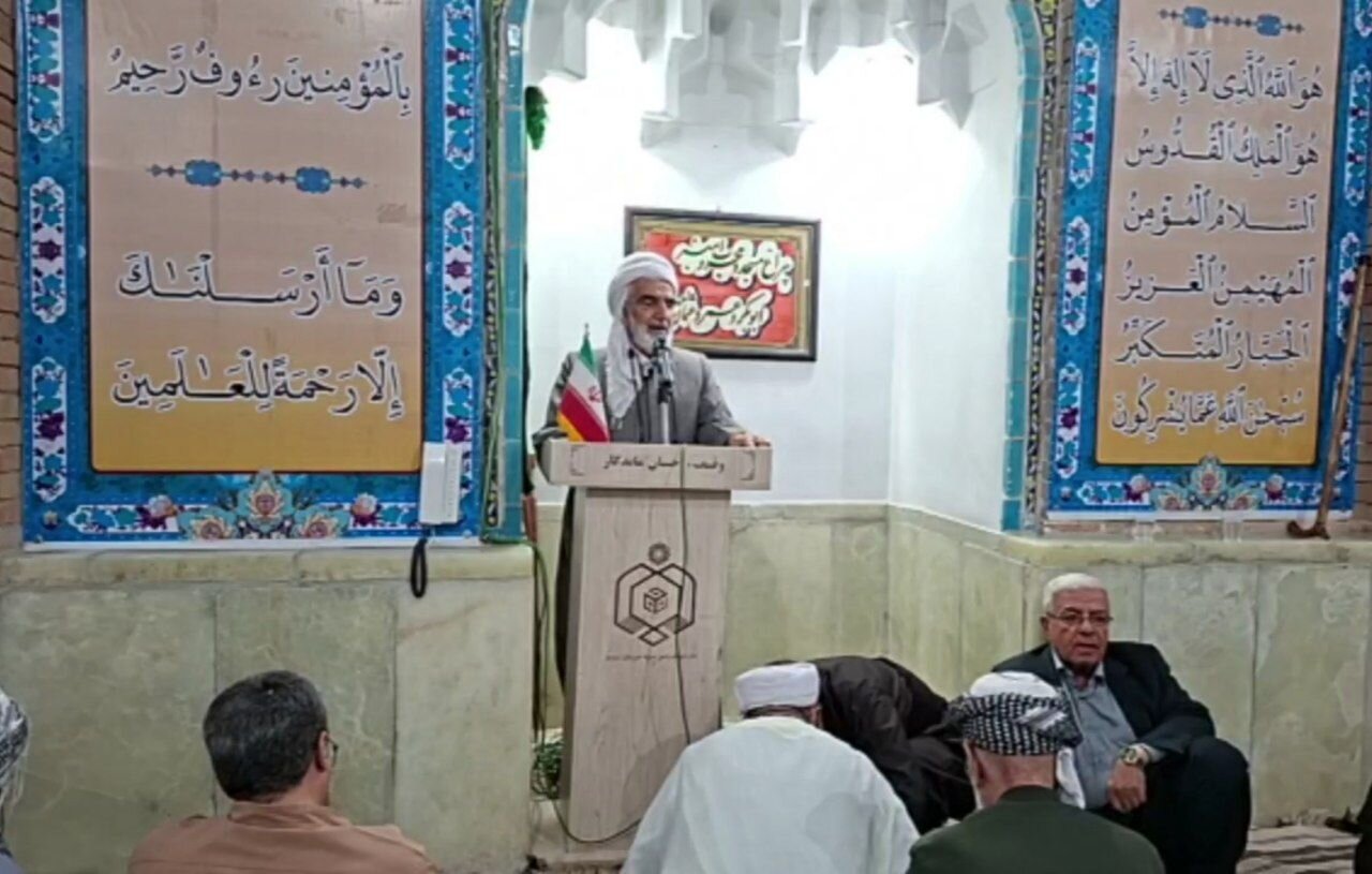 مسلمانان،اسلام،وحدت،آمريكا،سنندج،جمعه،جهان،ماموستا،رستمي،برا ...
