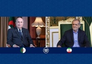 Iran, Algeria presidents stress expanding bilateral ties