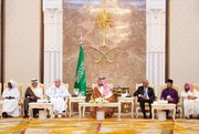 بن سلمان خواستار تحرک جامعه جهانی برای توقف تجاوز اسرائیل به غزه شد