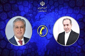 Iranian, Pakistani FMs discuss regional, intl. developments