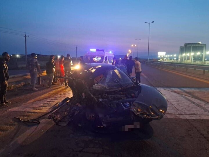 واژگونی تویوتا در محور شهرکرد – لنجان ۶ مصدوم داشت