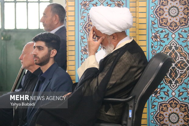 تشییع پیکر عالم ربانی آیت‌الله محمد حجتی هرسینی