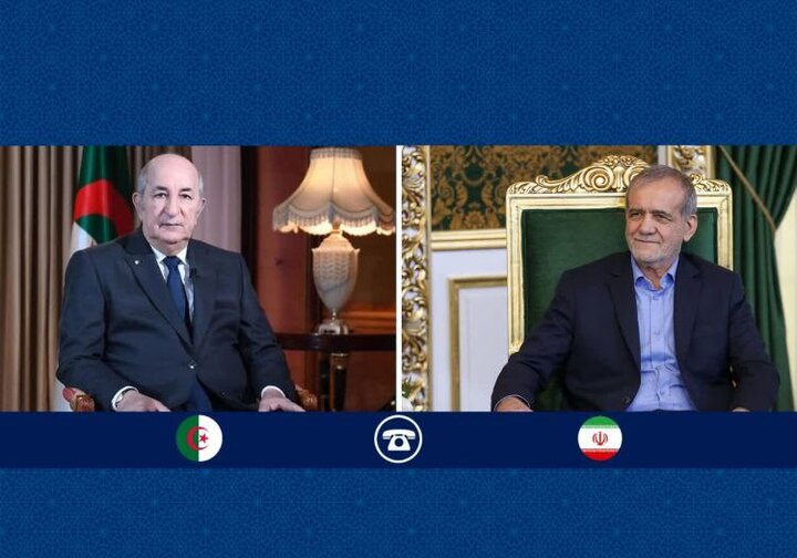 تاکید بر گسترش روابط سیاسی، اقتصادی و فرهنگی ایران و الجزایر