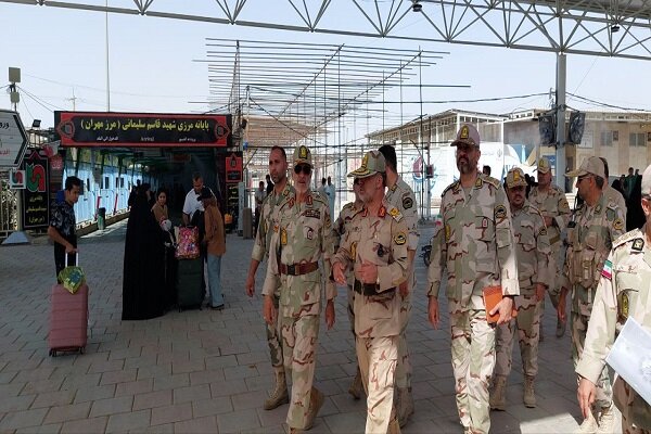 اربعين،مرزباني،امنيت،مرزبانان،گودرزي،زائران،سردار،تسهيل،تردد ...