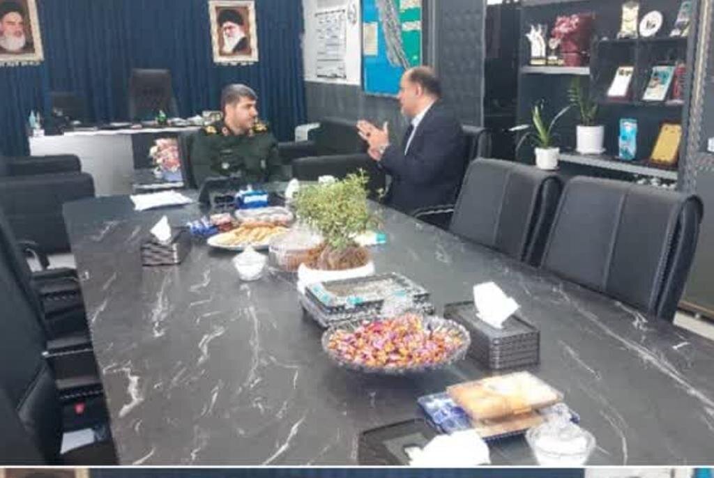 سپاه،استان،فرمانده،تأمين،امنيت،ديدار