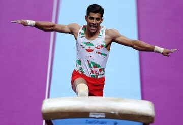 Iran’s Olfati makes history at Artistic Gymnastics Asian Championships