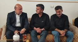 دیدار فرماندار اسلامشهر با خانواده مرحوم حسین نژاد؛قاتل مجازات می شود