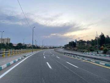 بهسازی ده‌ها کیلومتر خط‌کشی محوری در بزرگراه‌های پرتردد