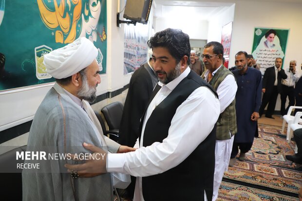 دیدار معتمدین و سران طوایف سیستان و بلوچستان با نماینده ولی فقیه
