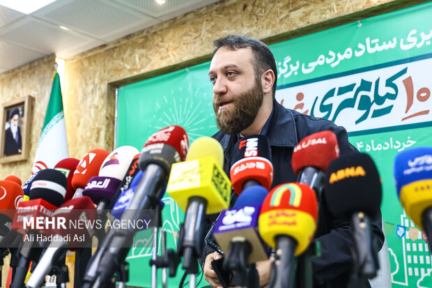 نشست خبری ستاد مردمی برگزاری مهمونی ۱۰ کیلومتری غدیر