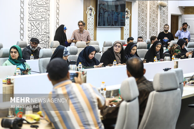 نشست خبری ستاد مردمی برگزاری مهمونی ۱۰ کیلومتری غدیر