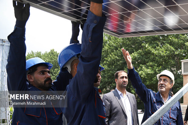 راهاندازی نیروگاههای خورشیدی در مجموعه نهاد ریاست جمهوری 31