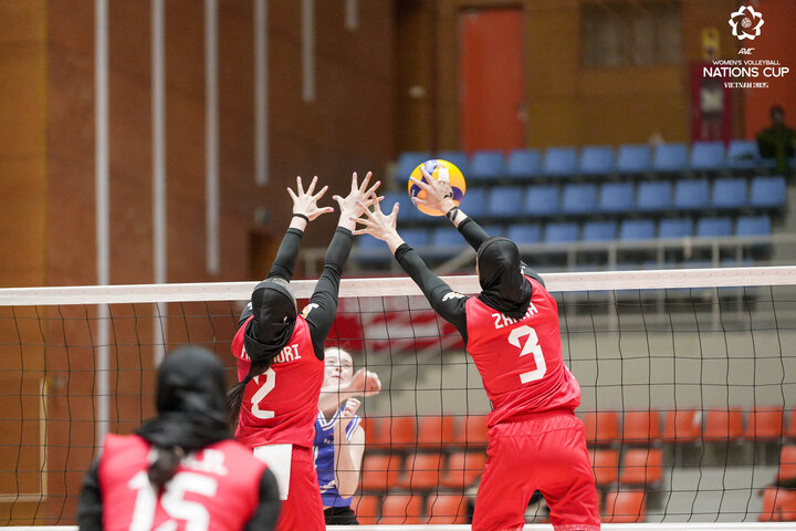 Iran beat New Zealand at AVC Women's Volleyball Nations Cup