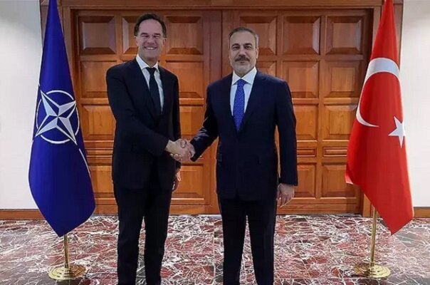 Fidan, NATO Genel Sekreteri Rutte ile görüştü