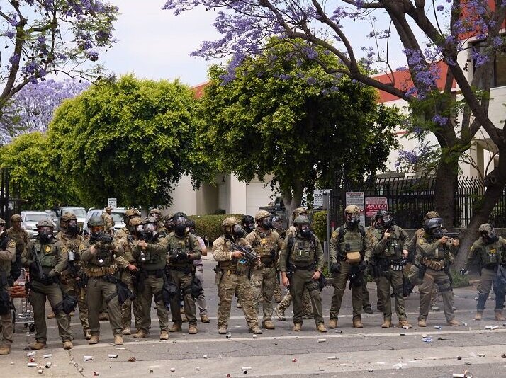 فرماندار کالیفرنیا: «ترامپ» بهدنبال بحرانآفرینی در لسآنجلس است