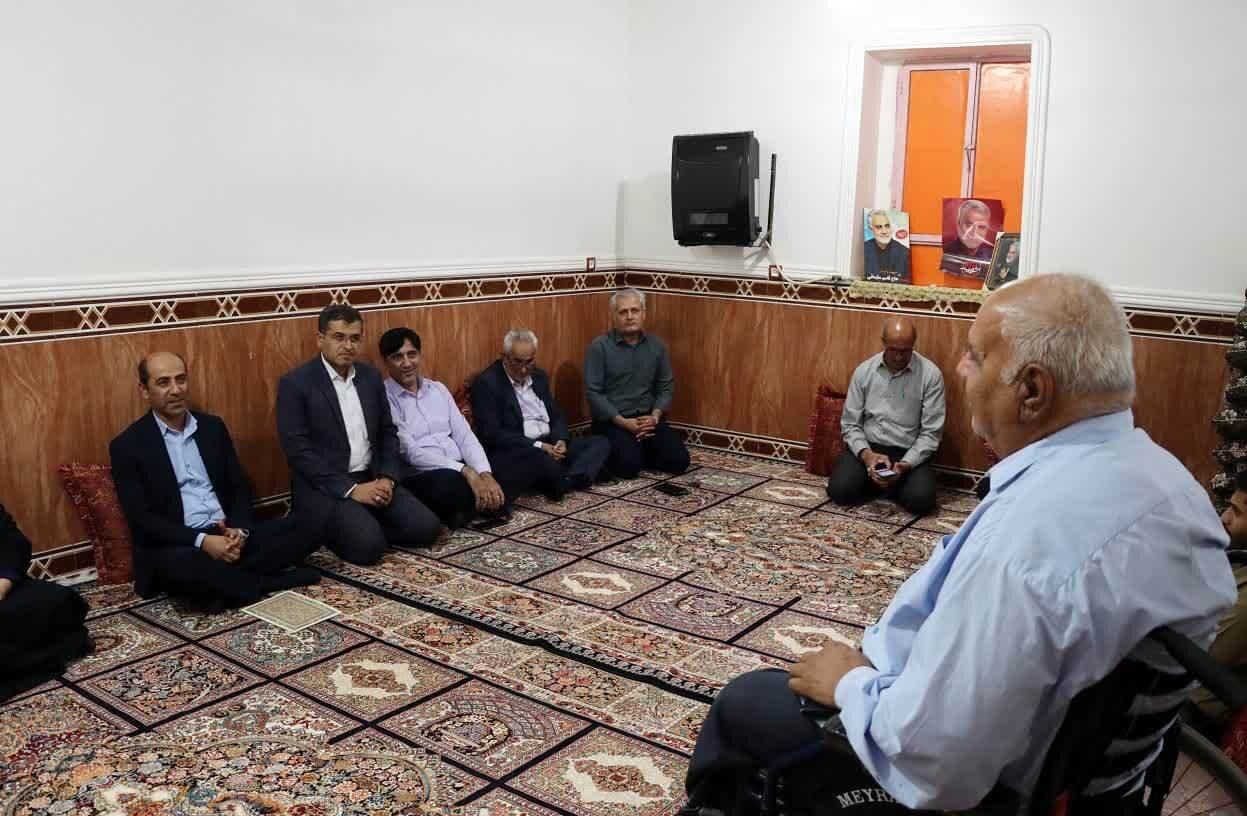 جانبازان،ايثار،رفع،ديدار،انقلاب