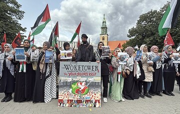 İsrail'in Madleen gemisine saldırısı Berlin'de protesto edildi