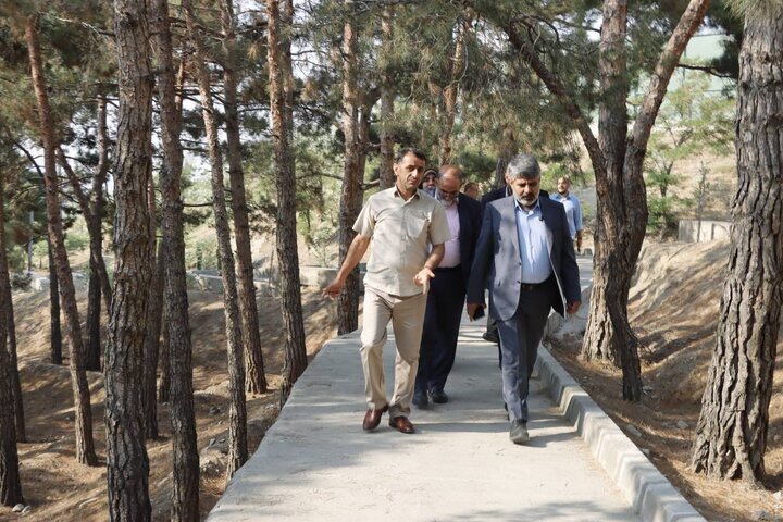 بهرهبرداری از مسیر تندرستی بانوان در بوستان حدیدچی تا پایان خرداد
