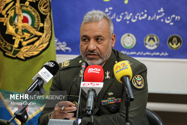نشست خبری دومین جشنواره فضای مجازی ارتش