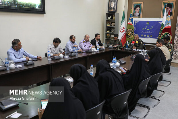 نشست خبری دومین جشنواره فضای مجازی ارتش