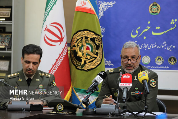 نشست خبری دومین جشنواره فضای مجازی ارتش