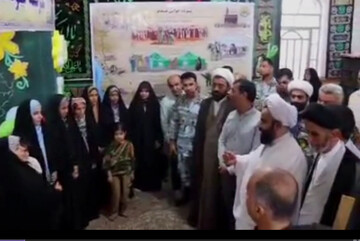 نمایشگاه غدیر در شهر سیراف افتتاح شد