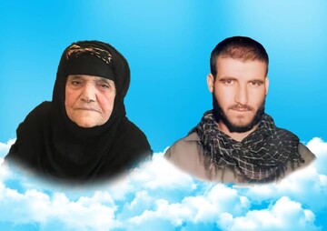 والده مکرمه سردار شهید علی حیاتی به ملکوت اعلی پیوست