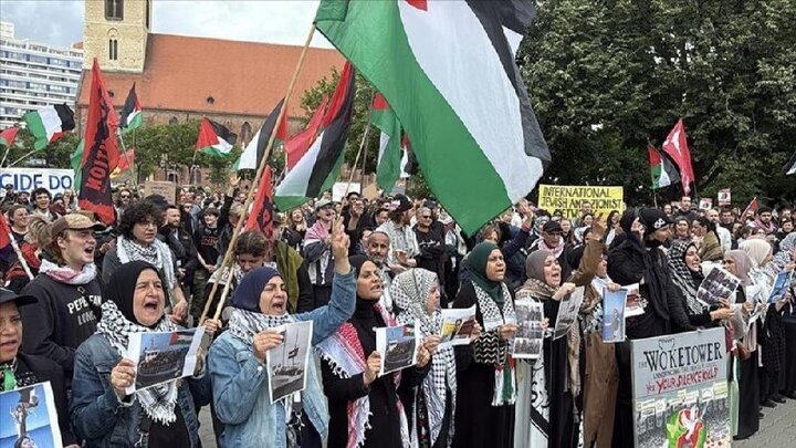 مردم ایتالیا توقیف کشتی «مادلین» را محکوم کردند؛ تظاهرات علیه تل‌آویو