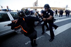 LA has a curfew in place and is arresting protesters