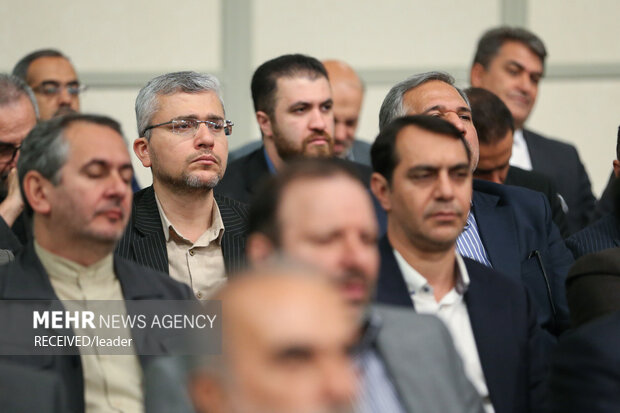 دیدار نمایندگان مجلس شورای اسلامی با رهبر معظم انقلاب اسلامی 13