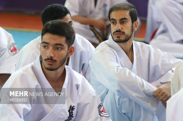 مسابقات قهرمانی کاراته پایوران کل سپاه پاسداران