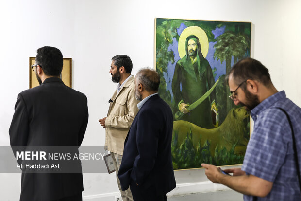 افتتاح نمایشگاه پیوند جهان