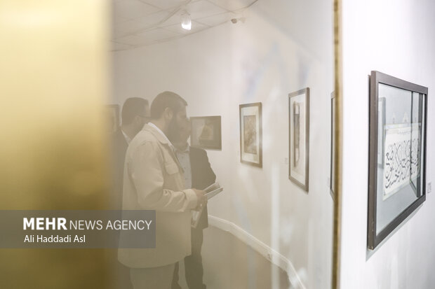 افتتاح نمایشگاه پیوند جهان