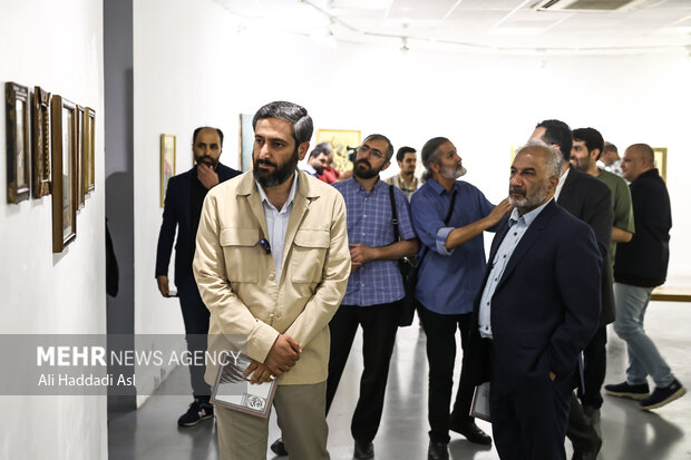 افتتاح نمایشگاه پیوند جهان