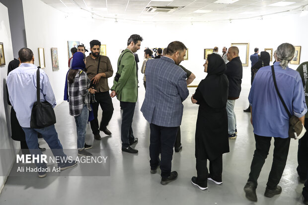 افتتاح نمایشگاه پیوند جهان