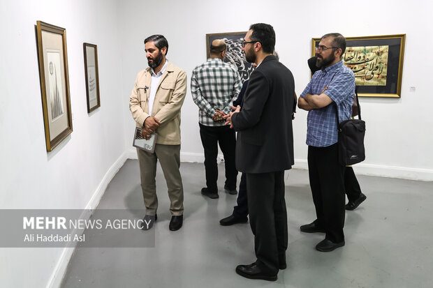 افتتاح نمایشگاه پیوند جهان