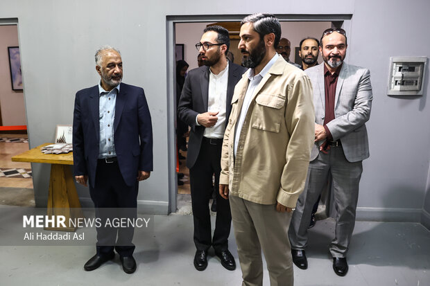 افتتاح نمایشگاه پیوند جهان