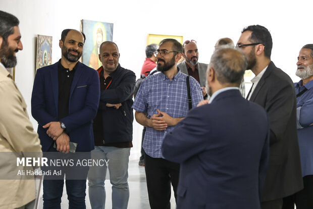 افتتاح نمایشگاه پیوند جهان