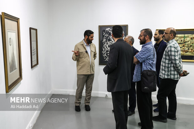 افتتاح نمایشگاه پیوند جهان